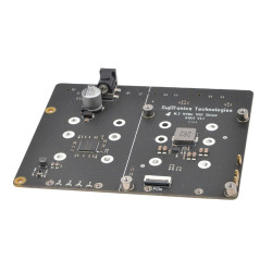 SUPTRONICS X1011 PCIe 2.0 to Quad M.2 NVMe 4 SSD Bottom Shield with METAL CASE for Raspberry Pi 5